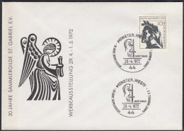 Münster Westf. 1972 Sonderumschlag SST 30 Jahre Sammlergilde St.Gabriel   (87131 - Post