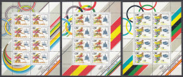 Russland UDSSR Mi 6225-25 ** MNH Olympic 1992 Barcelona Sheets/KLBG  (65526 - Other & Unclassified
