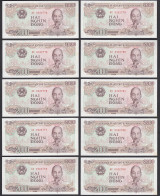 Vietnam 10 Stück á 2000 2.000 Dong 1988 Pick 107a UNC (1)    (89230 - Sonstige – Asien