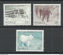 NORWAY 1975 Michel 709 - 711 MNH - Unused Stamps