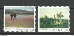 NORWAY 1977 Michel 753 - 754 MNH Art Kunst Gem√§lde - Unused Stamps