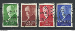 NORWAY 1935 Michel 172 - 175 O Fritjof Nansen - Used Stamps