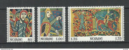 NORWAY 1976 Michel 734 - 736 MNH Noel Christmas Weihnachten - Noël