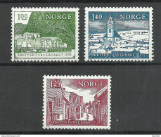 NORWAY 1975 Michel 700 - 702 MNH - Unused Stamps