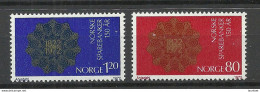 NORWAY 1979 Michel 635 - 636 MNH Sparkassen - Unused Stamps