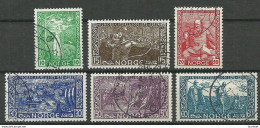 NORWAY 1941 Michel 259 - 264 O - Used Stamps
