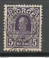 NORWAY 1918 Michel 92 O - Used Stamps