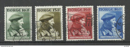 NORWAY 1946 Michel 310 - 313 O Nationalhilfe - Oblitérés