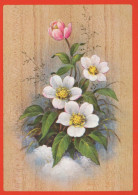 FLORES Vintage Tarjeta Postal CPSM #PAS365.ES - Flowers