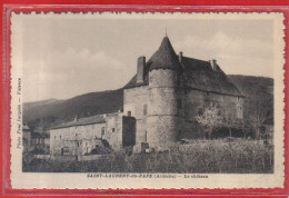 Carte Postale 07. Saint-Laurent-du-Pape  Le Château  Très Beau Plan - Altri & Non Classificati