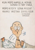 SOLDAT HUMOR Militaria Vintage Ansichtskarte Postkarte CPSM #PBV865.DE - Humoristiques
