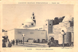 27041"EXPOSITION COLONIALE INTERNATIONALE-PARIS 1931-ALGERIE-PAVILLON COTE SUD-ALGERIEN"VERA FOTO-CART. POST.SPED.1931 - Other & Unclassified