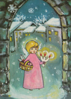 ENGEL Weihnachten Vintage Ansichtskarte Postkarte CPSM #PBP263.DE - Angeli