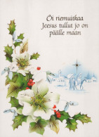 SAINTS Jesuskind Christentum Religion Vintage Ansichtskarte Postkarte CPSM #PBP962.DE - Autres & Non Classés