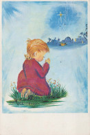 Bonne Année Noël ENFANTS Vintage Carte Postale CPSM #PAS920.FR - New Year