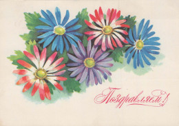 FLEURS Vintage Carte Postale CPSM #PAR705.FR - Blumen