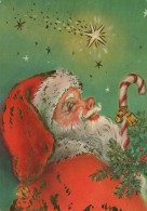 PÈRE NOËL NOËL Fêtes Voeux Vintage Carte Postale CPSM #PAJ837.FR - Santa Claus