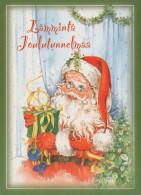 PÈRE NOËL NOËL Fêtes Voeux Vintage Carte Postale CPSM #PAJ770.FR - Santa Claus