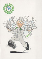 SOLDADOS HUMOR Militaria Vintage Tarjeta Postal CPSM #PBV863.ES - Humorísticas