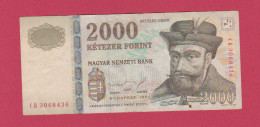 HUNGARY 2000 FORINT 1998 - Ungarn