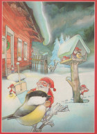 Feliz Año Navidad GNOMO Vintage Tarjeta Postal CPSM #PBL798.ES - Nouvel An