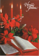 Feliz Año Navidad VELA Vintage Tarjeta Postal CPSM #PAY343.ES - Nouvel An
