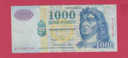 HUNGARY 1000 FORINT 1998 - Ungarn