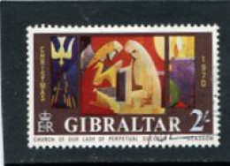 GIBRALTAR - 1970  2s  CHRISTMAS  FINE USED - Gibilterra