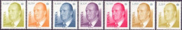 Spain Espagne Spanien 2005 King Juan Carlos I Definitives Set Of 7 Stamps MNH - Unused Stamps