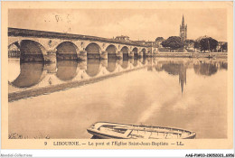 AAGP1-33-0067 - LIBOURNE - Le Pont De L'église Saint-Jean Baptiste - Libourne