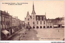 AAGP1-33-0052 - LIBOURNE - Place Abel-Surchamp Et L'hôtel De Ville Restauré - Libourne