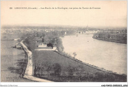 AAGP1-33-0047 - LIBOURNE - Les Bords De La Dordogne, Vue Prise Du Tertre De Fronsac - Libourne