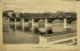 CPA (Hauts De Seine) ASNIERES. Le Pont (n°21) - Asnieres Sur Seine
