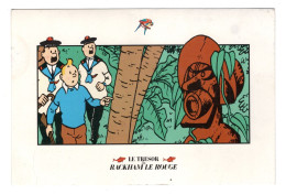 Carte Tintin Le Trésor De Rackham Le Rouge. Carte En Couleurs De 15,2 Cm X 10 Cm. © Hergé/Moulinsart 1997 - Andere & Zonder Classificatie