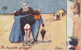 ÂNE Animaux Vintage Antique CPA Carte Postale #PAA023.FR - Donkeys