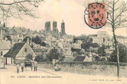 02 - Laon - Quartier Des Chenizelles - Animée - Correspondance - CPA - Oblitération De 1916 - Voir Scans Recto-Verso - Laon