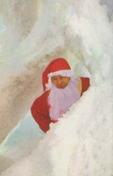 Bonne Année Noël GNOME Vintage Carte Postale CPSMPF #PKD880.FR - Nouvel An