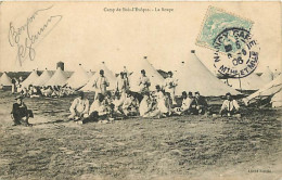 54 - Bois L'Evêque - Camp De Bois L'Eveque - La Soupe - Animée - Militaria - Oblitération Ronde De 1906 - CPA - Voir Sca - Other & Unclassified