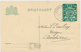 Briefkaart G. 169 I Heerewaarden - Amsterdam 1922 - Ganzsachen