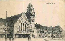 57 - Metz - La Gare - Animée - CPA - Voir Scans Recto-Verso - Metz