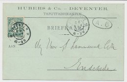 Firma Briefkaart Deventer 1902 - Tapijtfabrikant - Non Classés