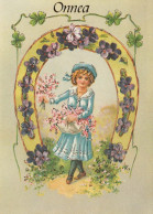 ENFANTS Scène Paysage Vintage Carte Postale CPSM #PBV064.FR - Escenas & Paisajes