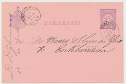 Schardam - Kleinrondstempel Oudendijk 1892 - Non Classés