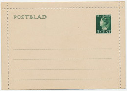 Postblad G. 20 - Postwaardestukken