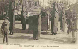 13 - Aix En Provence - Carnaval 1927 - Corso Carnavalesque - Animée - Grosse Animation - CPA - Voir Scans Recto-Verso - Aix En Provence