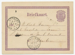 Naamstempel De Bildt 1873 - Lettres & Documents