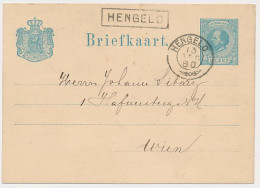 Aarle Rixtel - Trein Haltestempel Hengelo 1880 - Covers & Documents