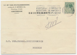 Perfin Verhoeven 438 - M.v.Z. - Amsterdam 1931 - Non Classés