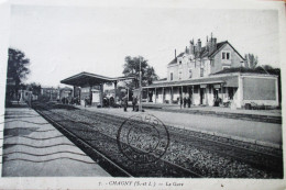 CHAGNY - La Gare - Beau Plan De L'interieur - Chagny