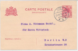 Briefkaart G. 82 II Tiel - Duitsland 1913 - Postal Stationery